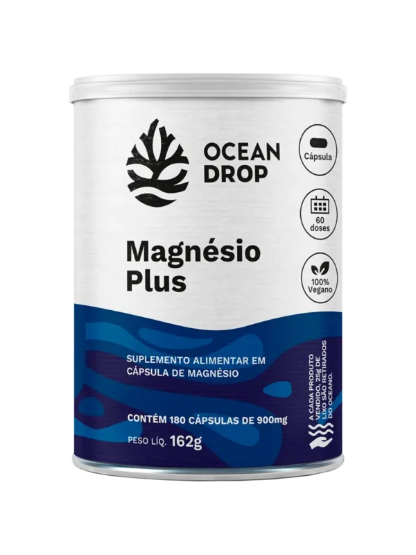 Magnésio Plus 180 caps - Ocean Drop