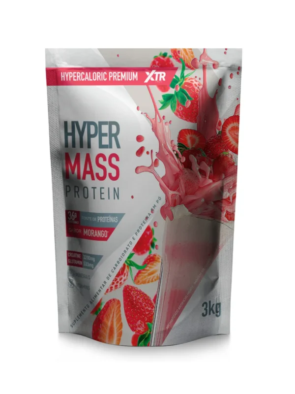 Hyper Mass Protein Sabor Morango 3Kg- XTR