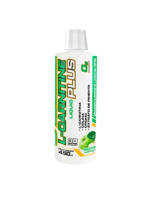 L-Carnitine Plus 450ml Sabor Maçã Verde - Adaptogen