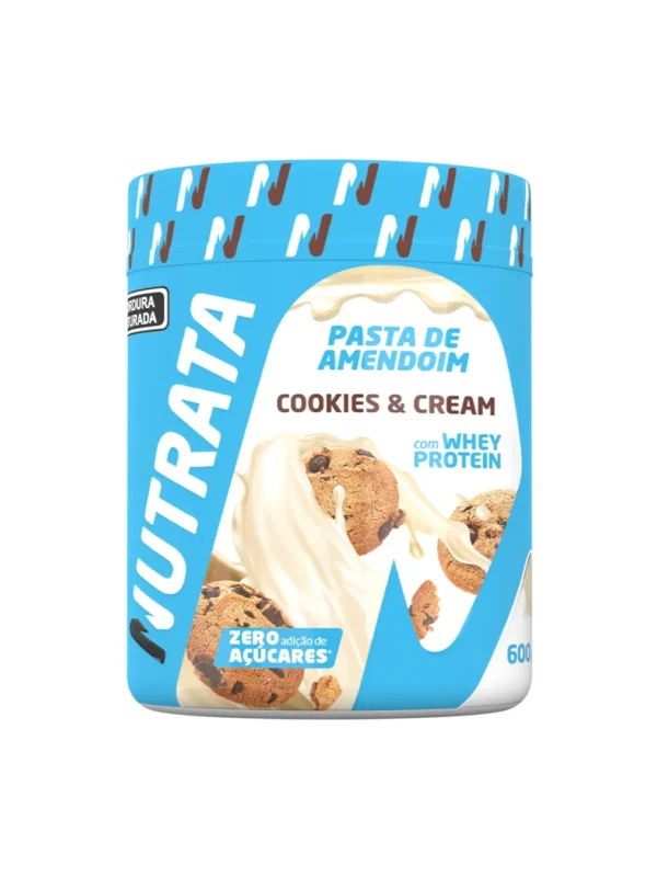 Pasta 600g Sabor Cookies e Cream - Nutrata