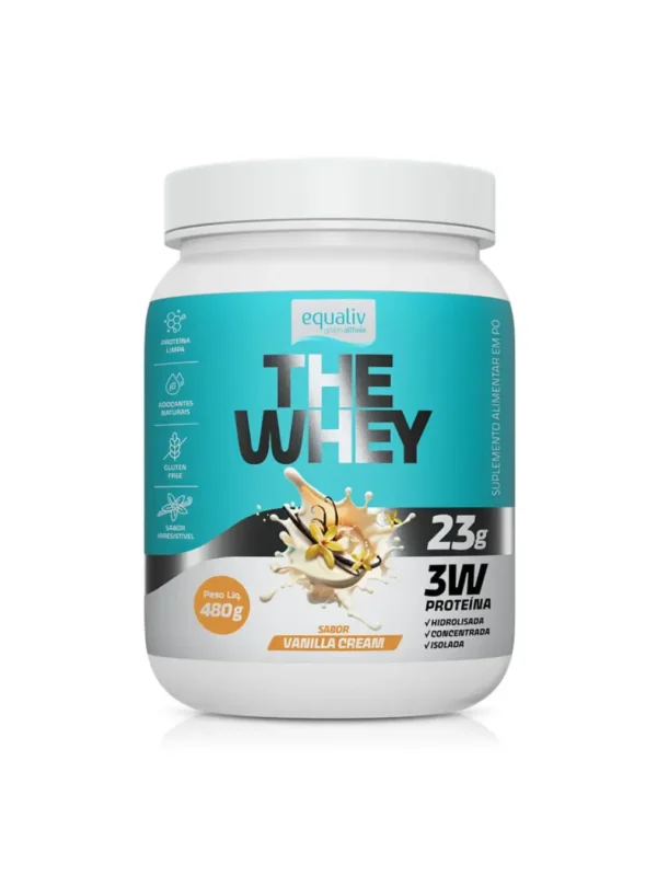 The Whey 3w 480g Sabor Vanilla - Equaliv