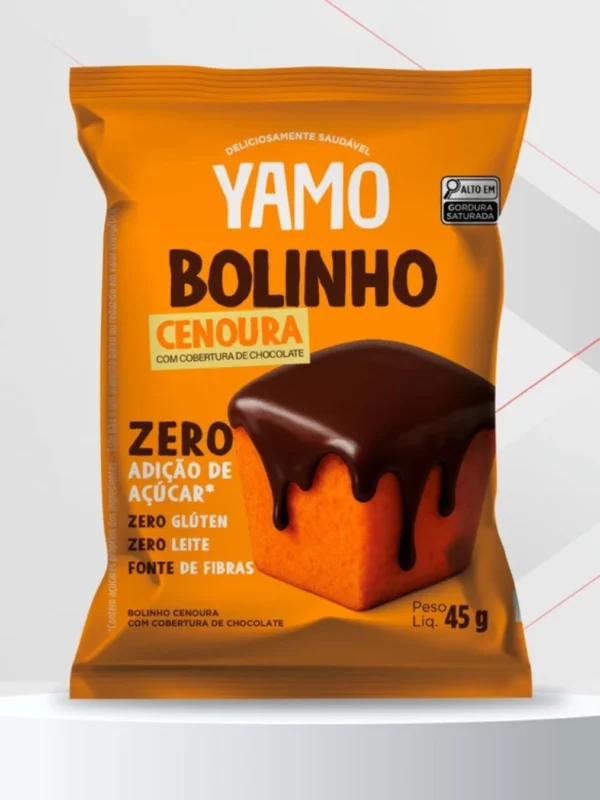 Bolinho Yamo Cenoura 45g - Topway