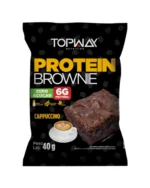 Protein Brownie Sabor Cappuccino 40g - Topway