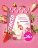 Pasta 600g Sabor Morango - Nutrata - Imagem 2