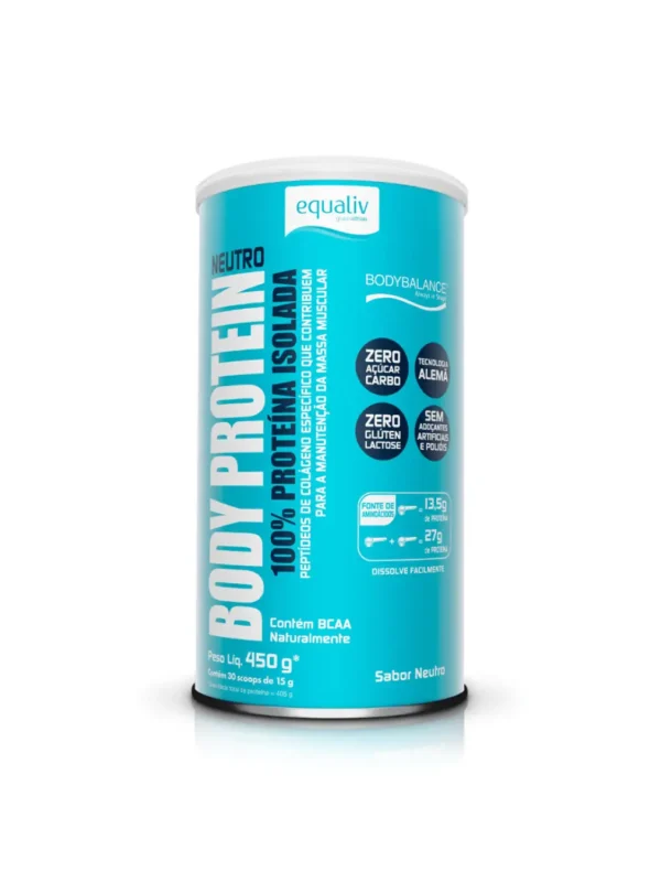Body Protein 450g Sabor Neutro - Equaliv