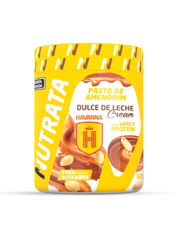 Pasta 600g Sabor Dulce de Leche Havanna Cream - Nutrata