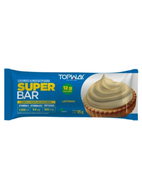 Super Bar Sabor Leitinho 45g - Topway