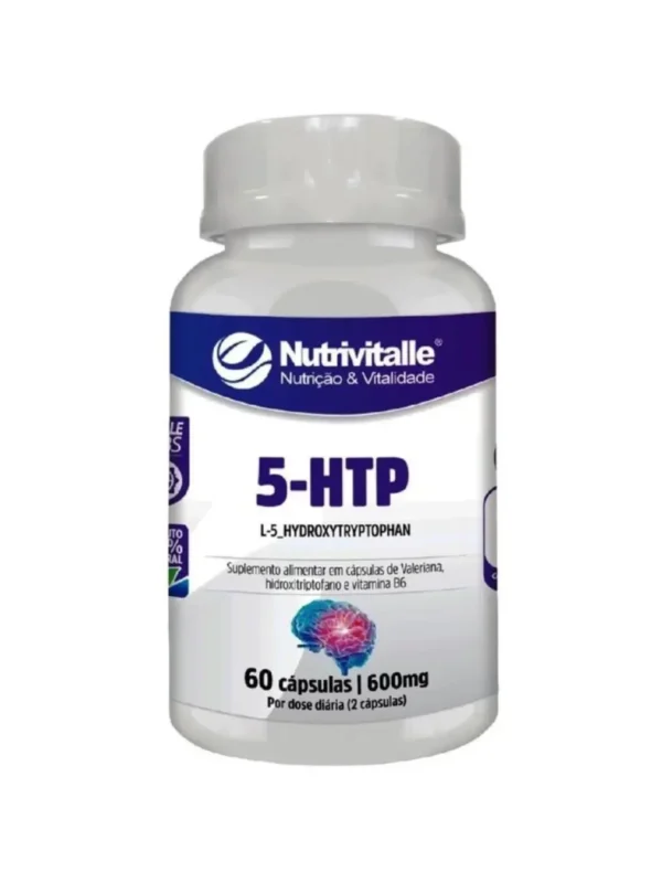 5 Htp 60 Capsulas - Nutrivitalle