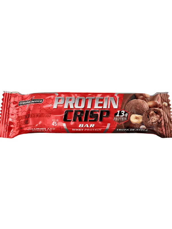 Barrinha Crisp Trufa de Avela 45g- Integralmedica