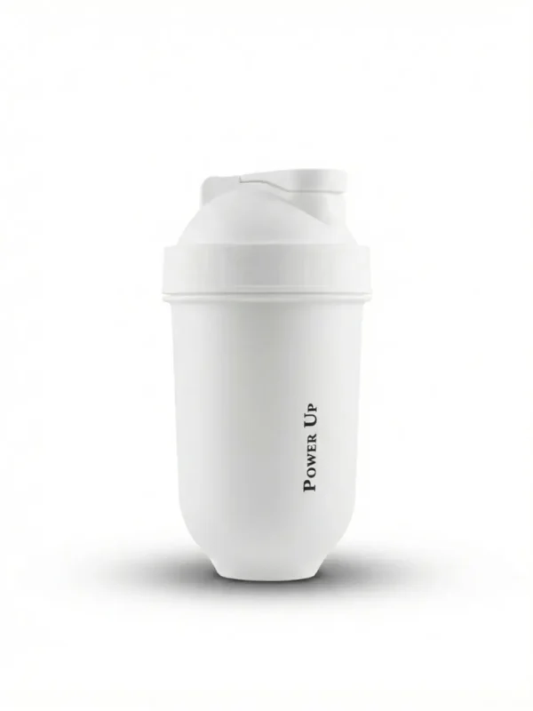 Coqueteleira 600ml Cor Branco - Power Up