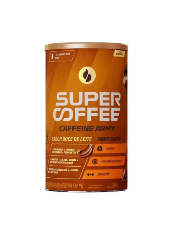 Lata Sabor Doce de Leite 380g - Supercoffee
