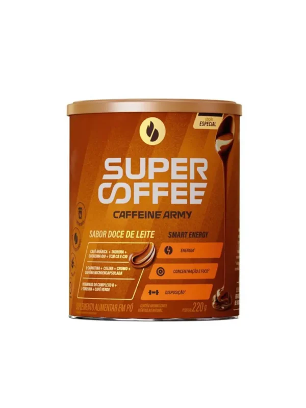 Lata Sabor Doce de Leite 220g - Supercoffee