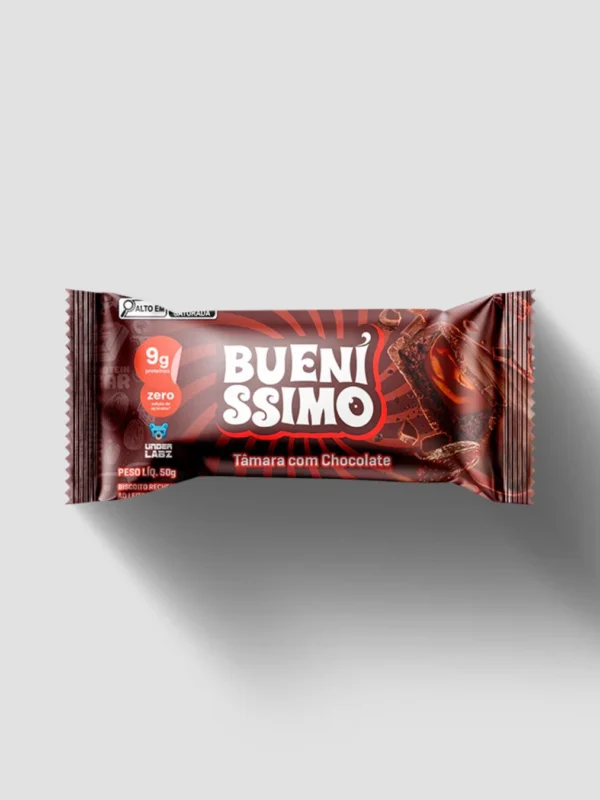 Barra Bueníssimo Tâmara com Chocolate 50g - Under Labz