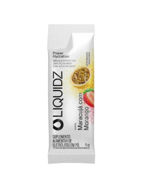 Power Hydration Sabor Maracujá com Morango 5g - Liquidz