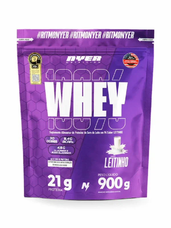 Whey Protein Nyer Refil 900g - Leitinho