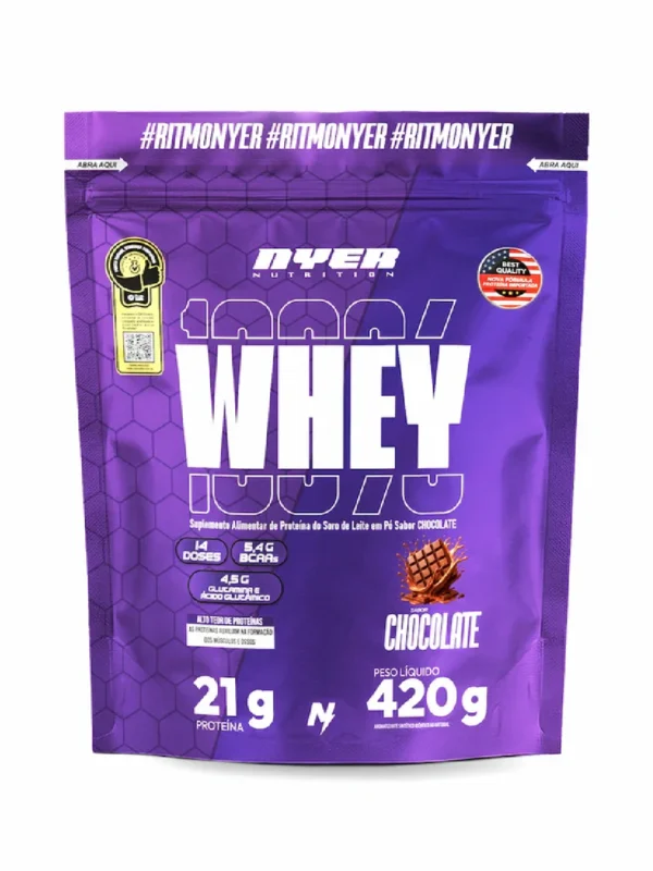 Whey Protein Nyer Refil 420g  - Chocolate
