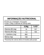 Triptofano 860mg 60 Caps - Healt Labs - Imagem 2